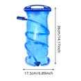 thumbnail image 3 of Vessie d'Hydratation, Nouvelle Vessie d'Eau 2025 pour Sac à Dos de Randonnée, Sac de Rangement avec Réservoir d'Eau Étanche, Pochette d'Hydratation Sans BPA pour Camping, Vélo, Course, Bleu, 3 of 7