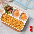 thumbnail image 4 of 1000ml Bento Lunch Box, Leak-Proof Food Container, Microwave-Safe Lunch Box, Multi-Compartment Meal Prep, Kids & Adults Lunch Box, Durable Plastic Lunch Container, 4 of 6
