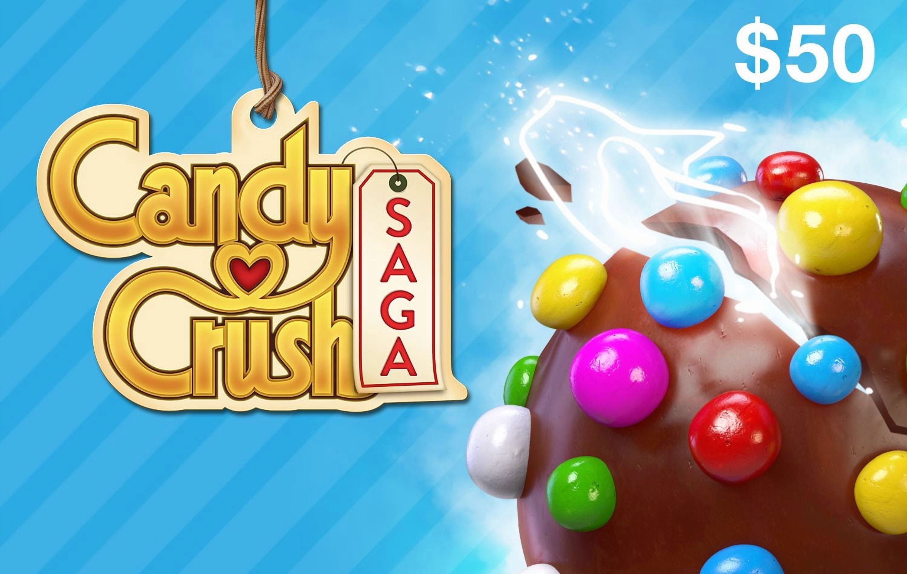 Candy Crush $50 Gift Card (Digital Code)