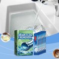 thumbnail image 3 of Drain Pipe Cleaning Powder Box Set Of 6 Packets Clog Remover For Sink Tub Toilet Maintenance, 3 of 9