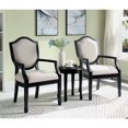thumbnail image 2 of Meubles d'Amérique Ensemble de Table et de Chaise en 3 Pièces en Noir, 2 of 5