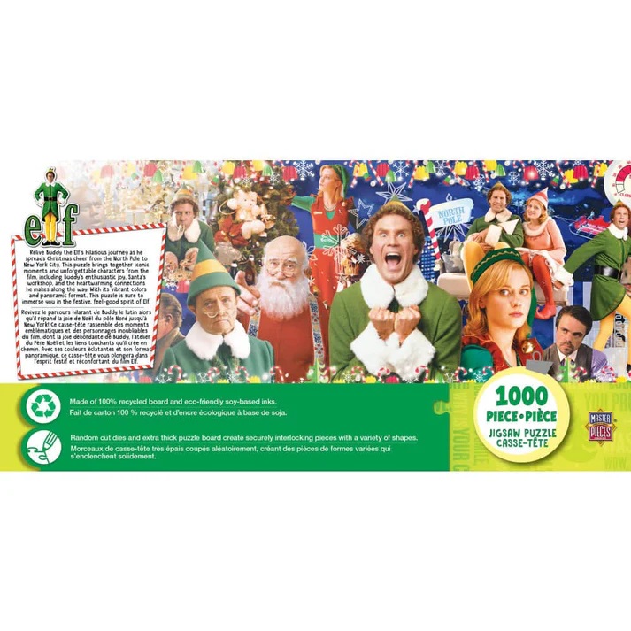 Masterpieces Puzzle Company Elf - 1000 Piece Panoramic Jigsaw Puzzle