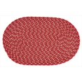 thumbnail image 1 of Better Trends BRSSR25R Tapis Tressé Sun Splash - Rouge - 2 Po., 1 of 2