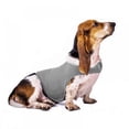 thumbnail image 1 of YOPTOP Dog Anxiety Jacket - Dog Anxiety Calming Wrap - Dog Anxiety Shirt - Calming Compression Shirt Soothes Muscles  Adjustable Vest Wrap Shirt for Dogs,lightgray,S, 1 of 7