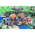 thumbnail image 2 of Compatible Minecraft 21128 Jouet My World Village House Blocs de Construction Casse-Tête Jouet, 2 of 4