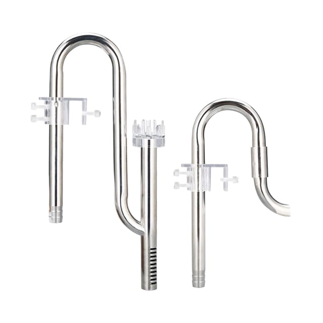 Yinanstore Tube de Réservoir d'Aquarium Réutilisable en Acier Inoxydable pour Lys (12MM, 16MM), 16 Films d'Huile