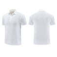 thumbnail image 3 of Performance Men's Sport Golf Shirt - Durable Quick-Dry Fabric with Anti-Chafe Running Shirts & Modern Collar Design, 3 of 3