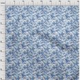 thumbnail image 4 of oneOone Velvet Blue Fabric Abstracts Sewing Craft Projects Fabric Prints By Yard 58 Inch Wide, 4 of 4