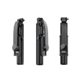 thumbnail image 3 of ​42" Aluminum Alloy Selfie Stick Tripod with Bluetooth Remote | Portable Phone Holder & 3-Color LED Fill Light for Android/iOS (Black 0.44lb)​, 3 of 9