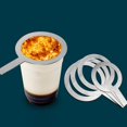 thumbnail image 3 of Anneau en Acier Inoxydable pour Thé au Lait Protège la Tasse et Améliore la Rôtissoire, 3 of 8