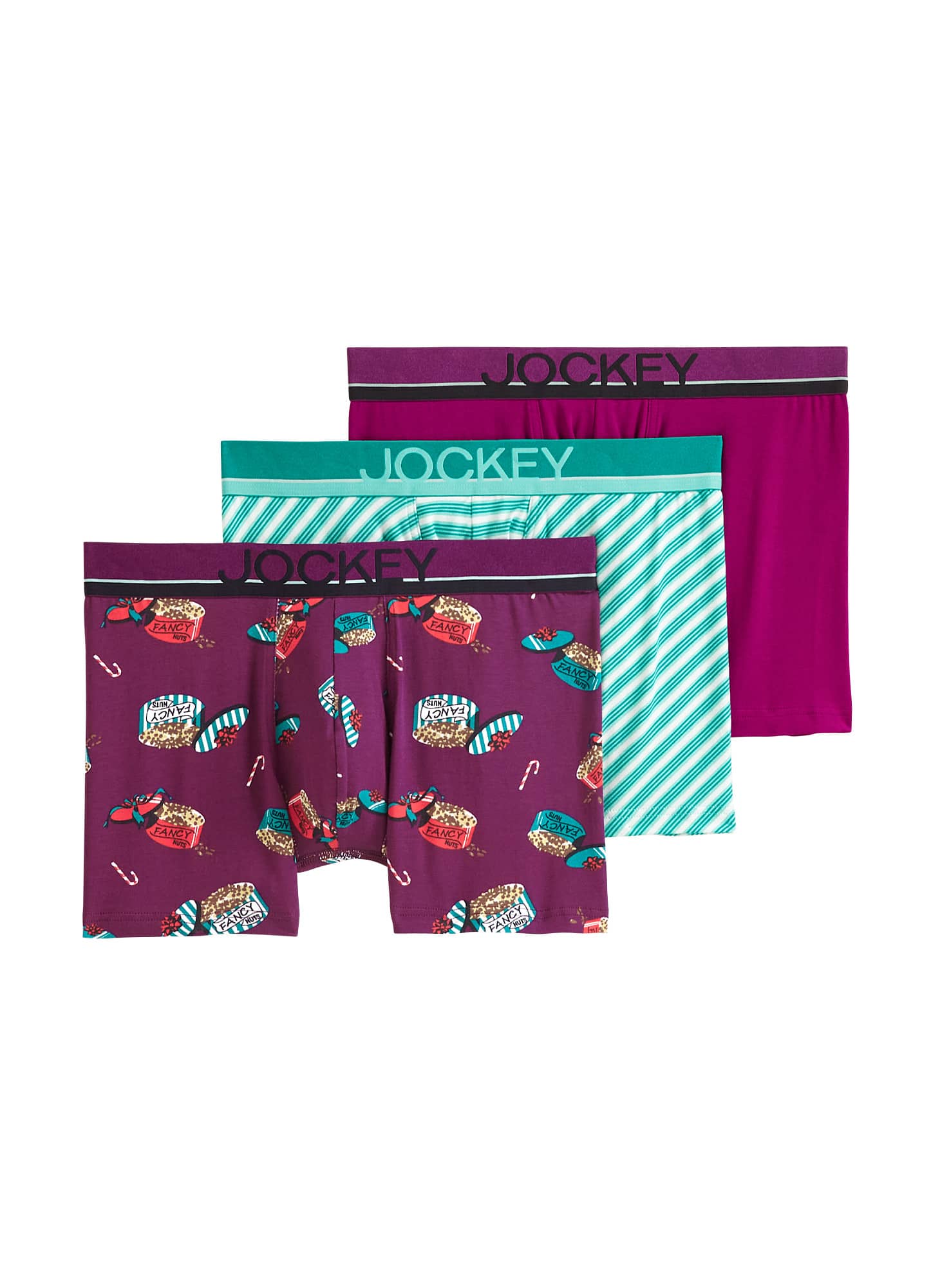 Jockey True Style 4" Trunk - 3 Pack