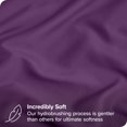 thumbnail image 4 of Bare Home Pillowcase Set - Envelope Closure - Premium 1800 Collection - Double Brushed - Ultra Soft - Queen Size, Plum, 2 Count, 4 of 6