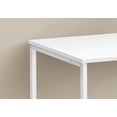 thumbnail image 2 of Monarch Specialties Computer Desk, Home Office, Laptop, Left, Right Set-up, Storage Drawers, 40"l, Work, Metal, Laminate, White, Contemporary, Modern, 2 of 4