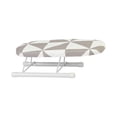 thumbnail image 2 of Tnarru Foldable Ironing Board Ironing Table Folded Practical Compact Tabletop Iron Board Small Ironing Board for Apartment Home Dorm Lattice, 2 of 8