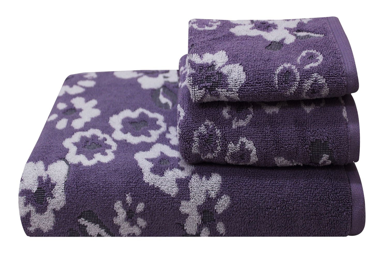 Hometrends Fashion Bath Towel, Purple, 1 Piece