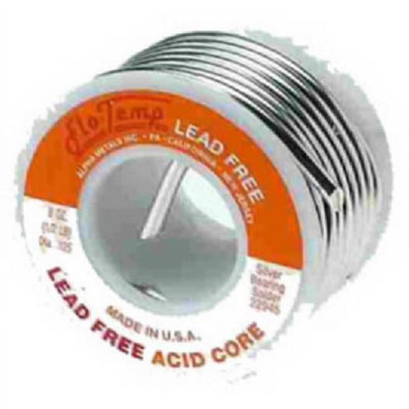 Alpha Metals AM22955 Non Electrical Solder- 8 oz. .125