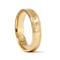 thumbnail image 2 of Hand Carved Wedding Band 14K Yellow Gold, 2 of 2