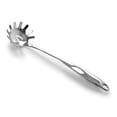thumbnail image 2 of Kitchen Utensils for Cooking Robust 201 Stainless Steel Pasta Spoon Server with Ergonomic Handle – 136 Inches Rustproof Spaghetti Server for Everyday Kitchen Use, 2 of 6