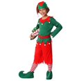 thumbnail image 2 of Costume d'Aide du Père Noël pour Garçon, 2 of 3