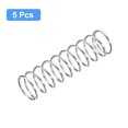 thumbnail image 3 of Unique Bargains Compression Spring, 5 Pack 304 Stainless Steel, 10mm OD, 0.8mm Wire, 35mm Length, 3 of 6
