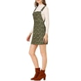 thumbnail image 4 of INSPIRE CHIC Robe Salopette pour Femme Bretelle Ajustable Ligne A Invisible Fermeture Éclair Latérale Jupe à Bretelles Décontractée m Vert, 4 of 8