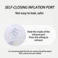 thumbnail image 3 of Transparent Duck Swimming Ring for Kids Baby Inflatable Swim Circle Children's Fun Water Activities, 3 of 5