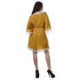 thumbnail image 4 of Moomaya Robes d'Été en Georgette Imprimée Femmes Plage Hawaïennes Mini Robes Femmes, 4 of 6