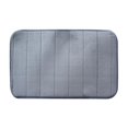 thumbnail image 3 of Cobblestone- Embossed Bathroom Bath Mat Non-slip Carpets In Wash Basin Bathtub Side Floor Rug Shower Room Doormat Memory Foam Pad, 3 of 8