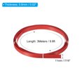 thumbnail image 2 of Unique Bargains Bamboo Strips for Weaving 7/16' x 10 Ft Thin Flat Wicker Rattan Cane Reed, Red, 5 Pack, 2 of 6