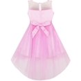 thumbnail image 2 of Flower Girls Dress Sequin Mesh Hi-lo Wedding Pageant Birthday 12 Years, 2 of 4