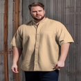 thumbnail image 2 of Chemise à Manches Courtes Coupe Classique pour Hommes Grands et Forts Signature Comfort Flex, 2 of 6