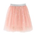 thumbnail image 3 of MIASHUI Girls Ballet Skirt with Heart Sequin Embroidery for Dance Party and Performance Pink,4-5 Years, 3 of 8