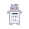 thumbnail image 2 of JWshufel Cute Bear Handheld Calculator Battery Powered Portable Design Suit for Students Schools Classroom Ergonomic Non-Slip Buttons Large Display Easy Use Lightweight Long Lasting, 2 of 3