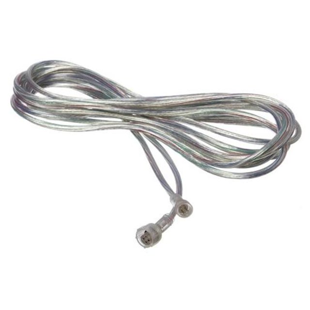 Dainolite RGB15XT-OD 15 ft. Extension Cable for Waterproof RGB, Clear