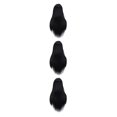 thumbnail image 3 of ZheElen Perruques Synthétiques pour Cheveux Naturels Perruque Synthétique Résistante Cheveux Longs Raides Perruque Facile à Porter 9582-19 3ensemble, 3 of 6