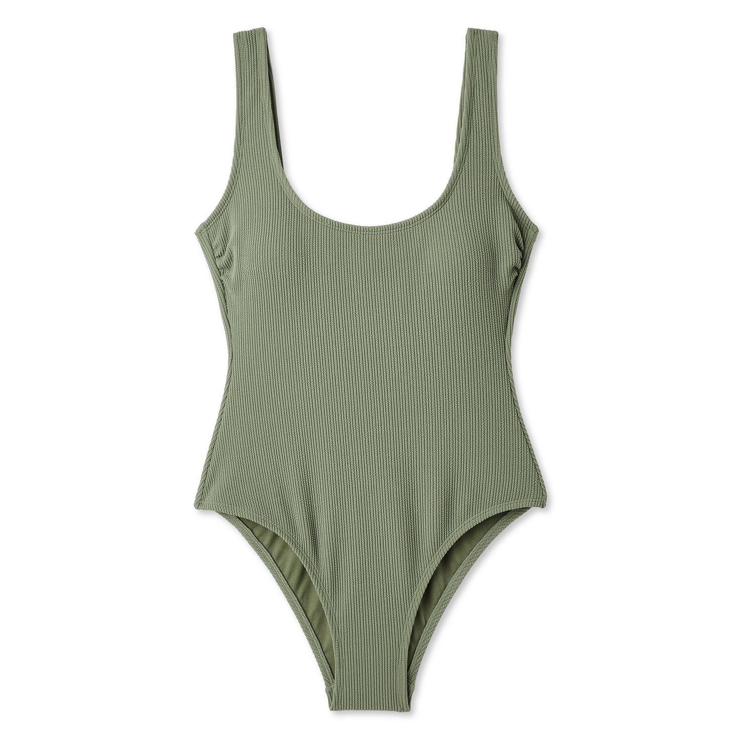 Maillot 1 pièce à encolure échancrée No Boundaries pour femmes