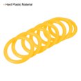 thumbnail image 4 of Unique Bargains 4cm Plastic Carnival Ringtoss Rings Hoop Party Favor Game, Yellow 24 Pack, 4 of 5