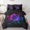 thumbnail image 1 of YST Gradient Basketball Bed in a Bag, 7-Piece, Sports Theme, Twin, 1 of 4