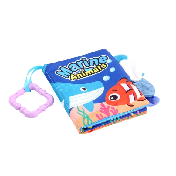 Cyber&Monday Deals Iumwxz Livre en Tissu Jouets pour Nourrissons et Jeunes Enfants Éducation Précoce Aubaines de Noël! Aubaines Déco