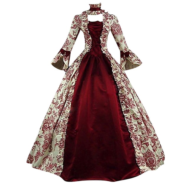 UPPADA Liquidation Robes Vintage de Cocktail pour Femmes Robe Maxi des Années 1950 Manches Évasées Robes Robe de Mariage Corset Robe de Bal Robes pour Femmes Formelles Simples Robe Blanche