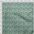 thumbnail image 4 of oneOone Silk Tabby Green Fabric Florals Sewing Craft Projects Fabric Prints By Yard 42 Inch Wide, 4 of 4
