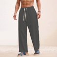thumbnail image 3 of Pantalon Grand Homme Ample Décontracté Uni Sport Respirant, 3 of 3