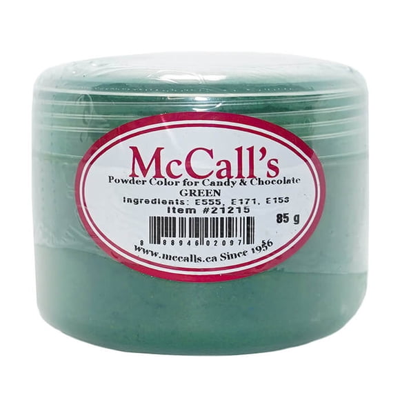 POWDER COLOR GREEN FOR CANDY & CHOCOLATE 85g / 3 oz