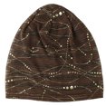 thumbnail image 2 of Tuque Tricotée Femme Automne et Hiver Turban Uni Tuque Piles de Tuques Tuque Respirante, 2 of 7