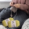 thumbnail image 1 of 5 Strands Milk Cotton Doll Crochet Diy Knitting Thread Baby Sweater Wool Ball, 1 of 6
