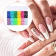 thumbnail image 4 of pitrice 19200pcs 12-Color FlatBack Crystal Glass crafts Nails Rhinestones Round Gems Set Clear Rhinestones Rhinestones Round Nail Art Decoration DIY Craft, 4 of 9