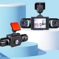 thumbnail image 3 of Full View Car Dashcam System, Wireless Full View Car Dashcam System, 1080p Car Dash Camera, 360° Panoramic Coverage WiFi App Control, Night Vision Clarity (4-Lens kit), 3 of 6