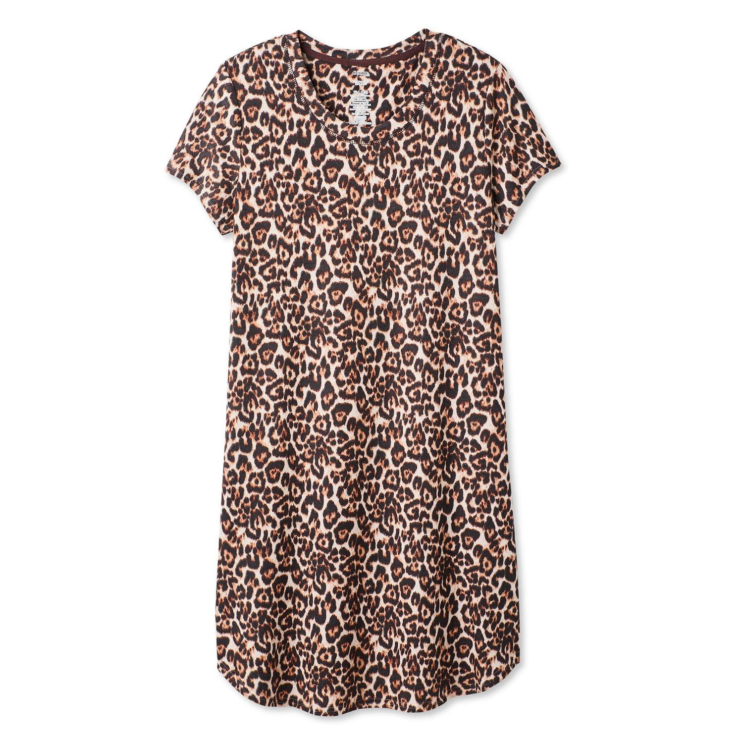 Chemise de nuit à manches courtes George pour femmes