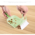 thumbnail image 4 of HOARBOEG Dustpan and Brush Set Handheld Dustpan and Brush Comfortable Grip Brush and Dustpan for Sofa Tabletop Bedroom Tent Cleaning for Cleaning Clearance, 4 of 6