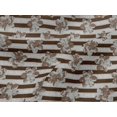 thumbnail image 5 of oneOone Viscose Jersey Brown Fabric Block Craft Projects Decor Fabric Printed By The Yard 60 Inch Wide-VE, 5 of 5